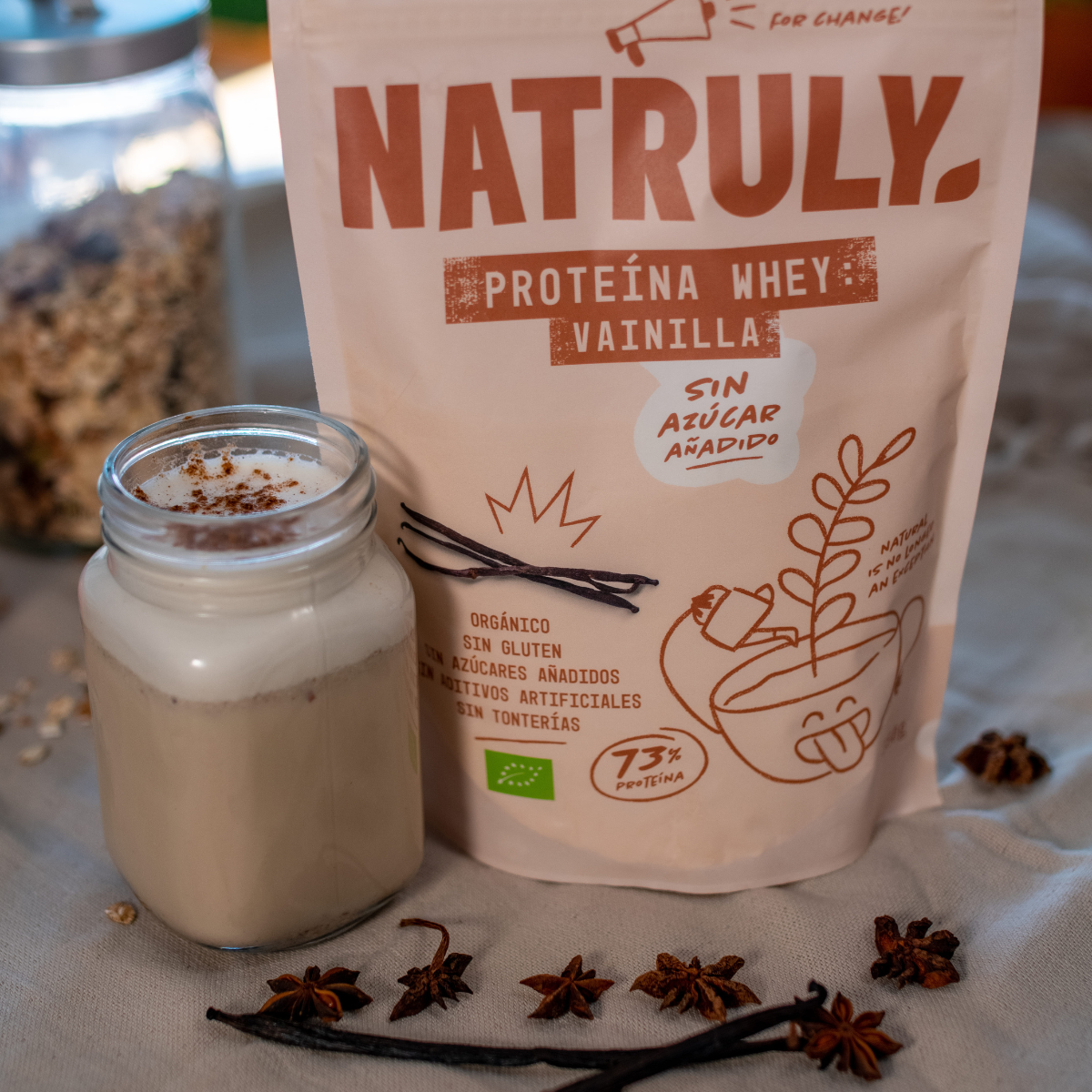 Proteína Whey de Vainilla | BIO | 350g