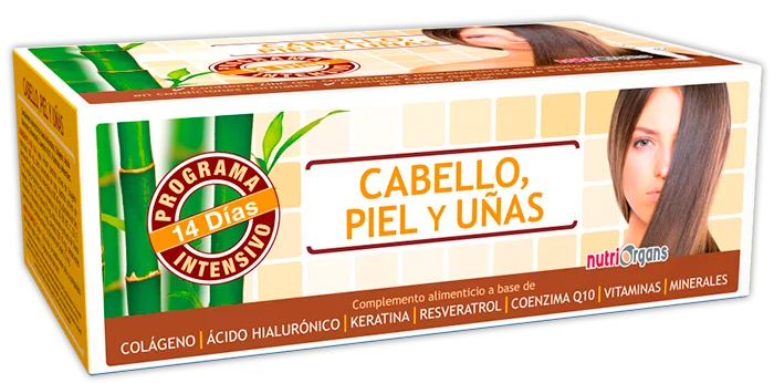Nutriorgans Cabello Piel y Uñas - 14 viales - Tongil