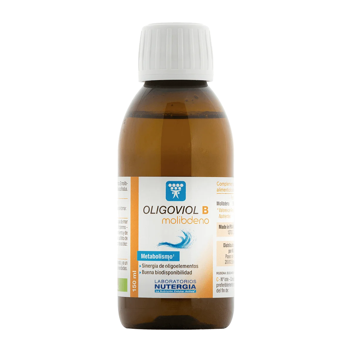 OLIGOVIOL B molibdeno - 150 ml - Nutergia