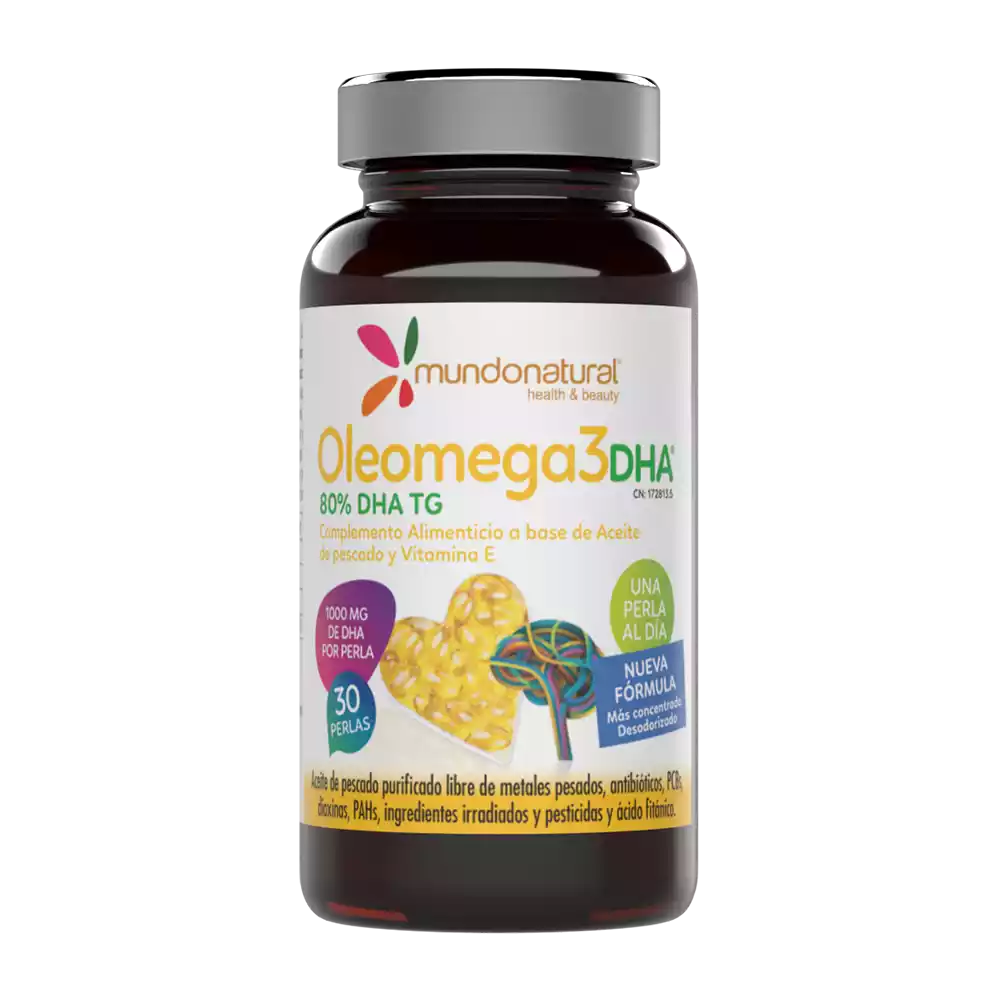 Oleomega3 DHA - 30 perlas - Mundo Natural