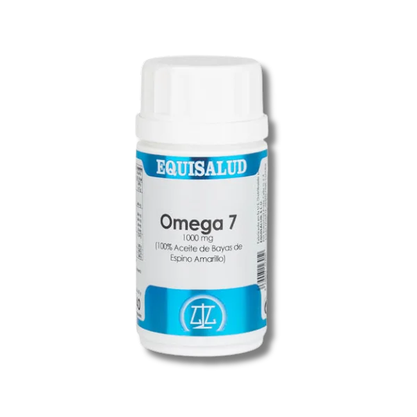 Omega 7 1000mg (100% Aceite de Bayas de Espino Amarillo) - 40 perlas - Equisalud