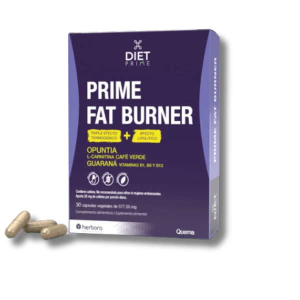 Prime Fat Burner - 30 cápsulas - Herbora