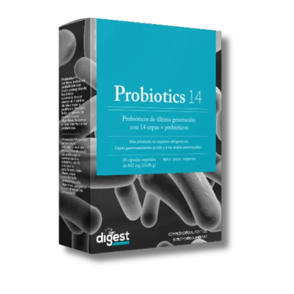 Probiotics 14 - 30 cápsulas vegetales - Herbora