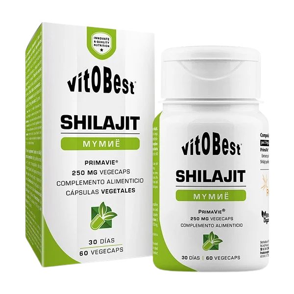Shilajit - 60 cápsulas - Vitobest