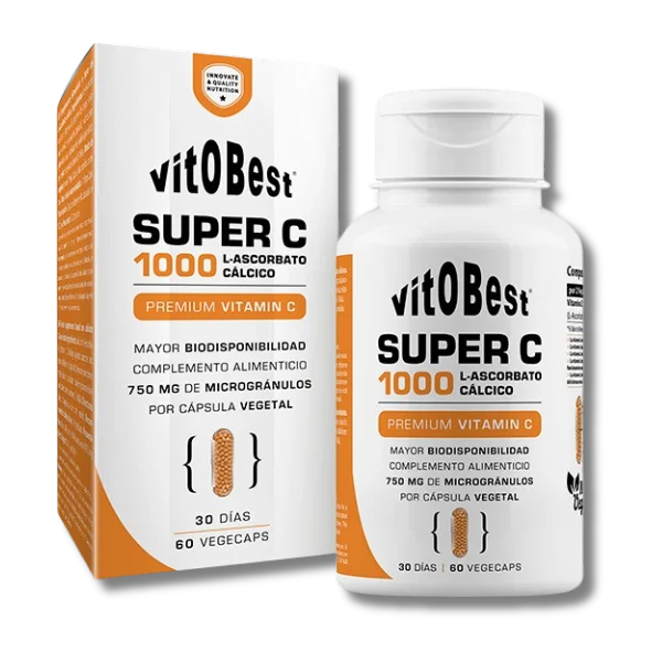 Super C - 60 cápsulas - Vitobest