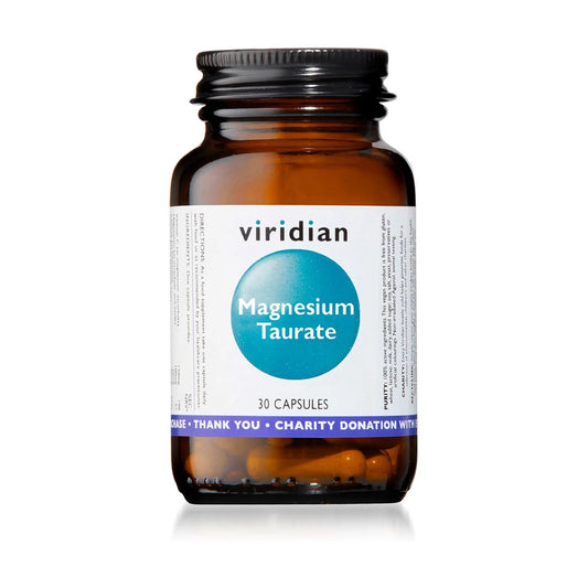 Taurato de magnesio - 30 cápsulas vegetales - Viridian