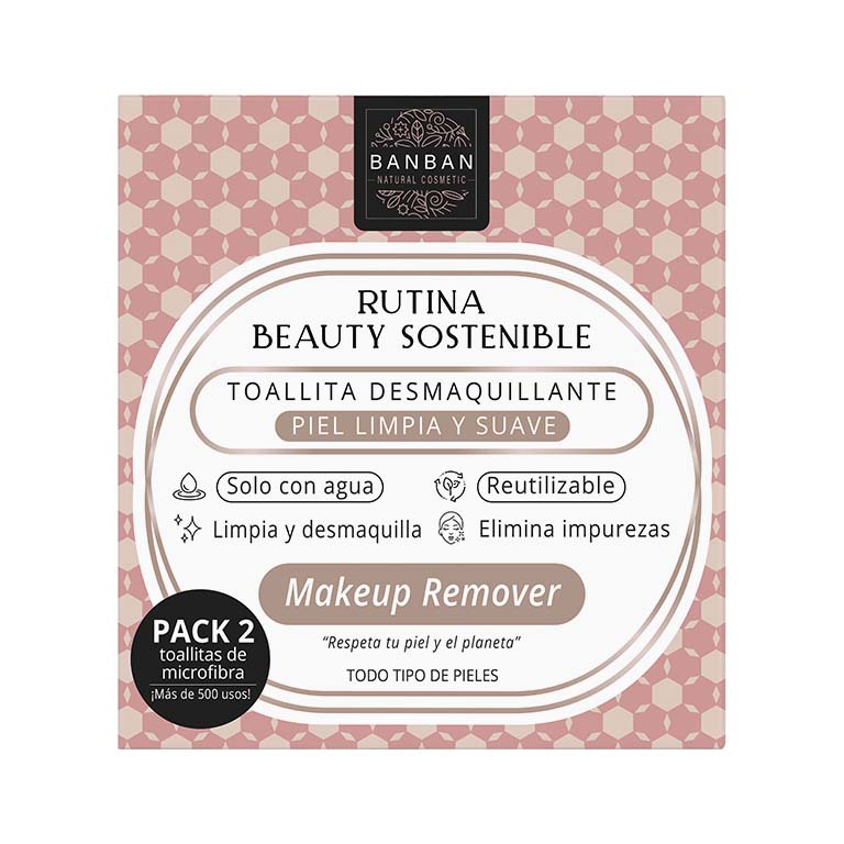 Toallita limpiadora facial - 2 unidades - Banban