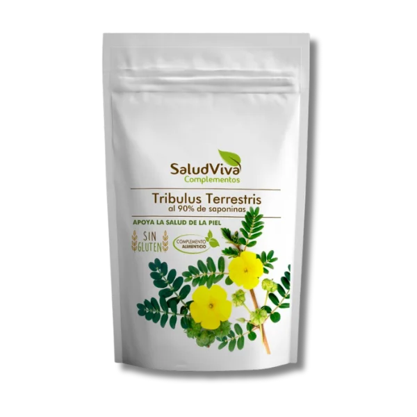 Tribulus terrestris 90% Saponinas - 125 gramos - Salud Viva