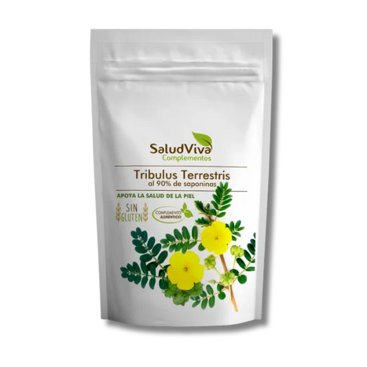 Tribulus terrestris 90% Saponinas - 125 gramos - Salud Viva