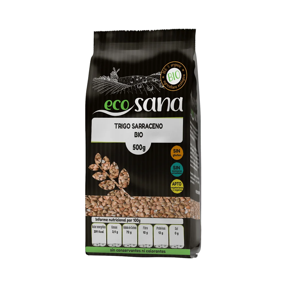 Trigo Sarraceno (BIO) - 500 gramos - Ecosana