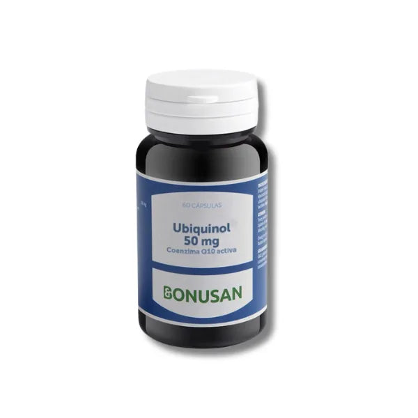 Ubiquinol 50 mg - 60 cápsulas - Bonusan