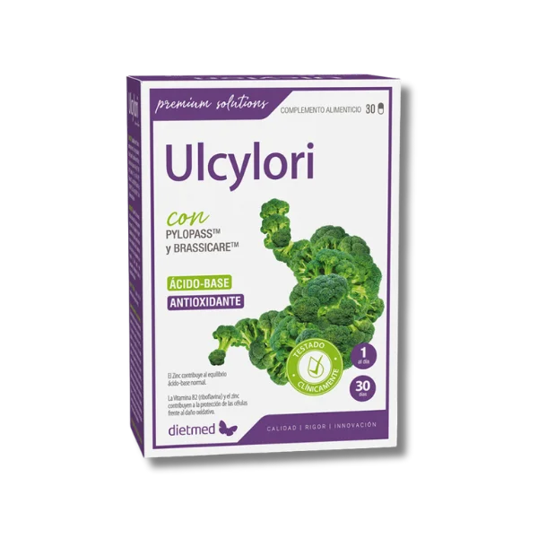 Ulcylori - 30 cápsulas - Dietmed