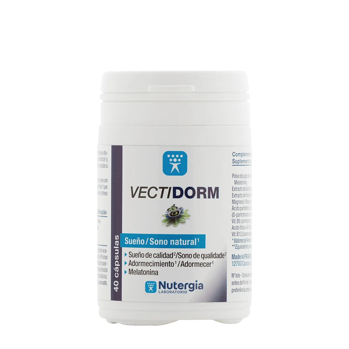 VECTIDORM - 40 cápsulas - Nutergia