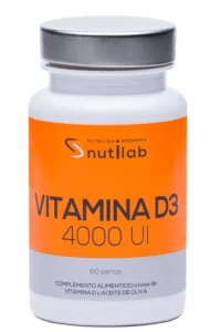 Vitamina D3 4000 UI - 60 perlas - Nutilab