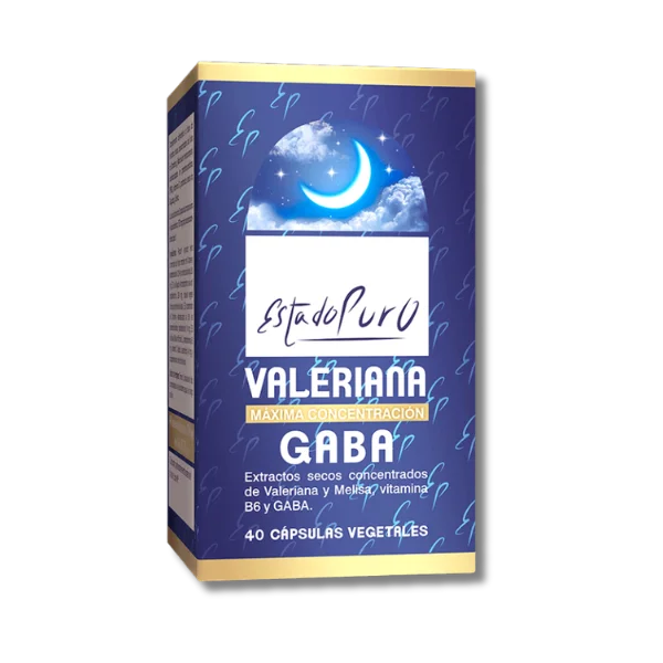 Estado Puro Valeriana gaba - 40 cápsulas - Tongil