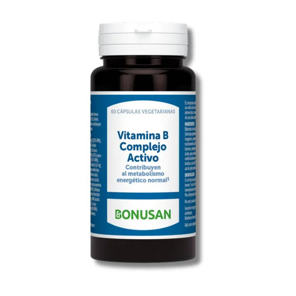 Vitamina B Complejo Activo - 60 comprimidos - Bonusan