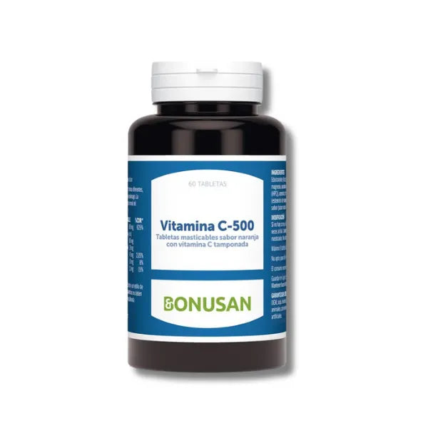 Vitamina C 500 - 60 comprimidos masticables - Bonusan