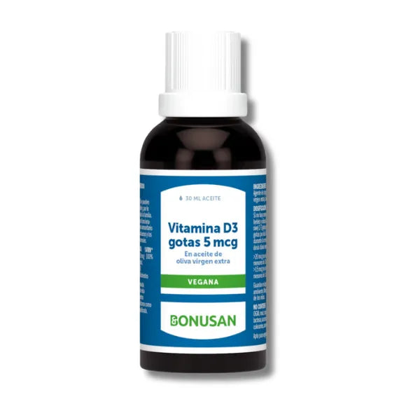 Vitamina D3 5 mcg - Gotas 30 ml - Bonusan