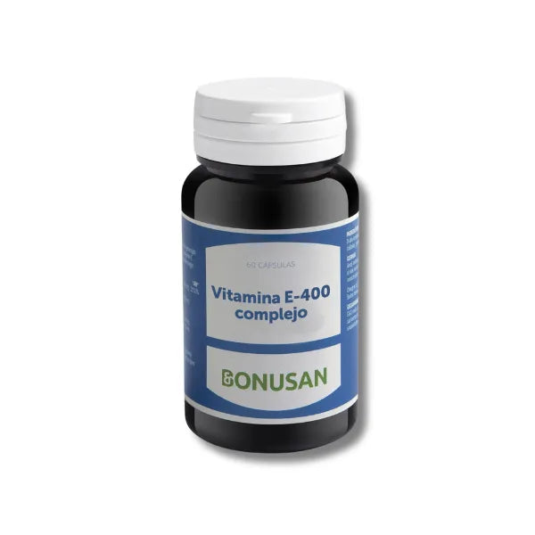 Vitamina E 400 Complejo - 60 cápsulas - Bonusan