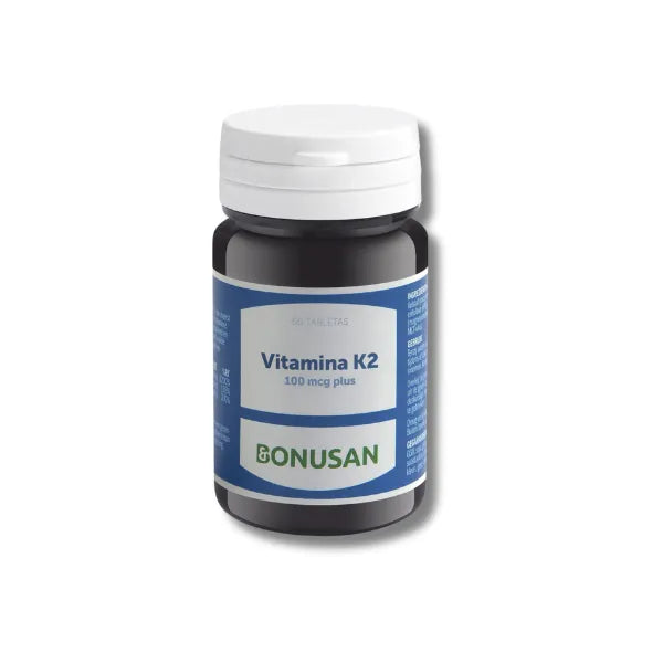 Vitamina K2 100 mcg Plus - 60 comprimidos - Bonusan