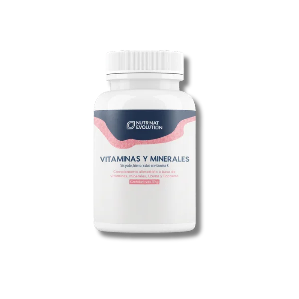 Vitaminas y minerales - 30 Comprimidos - Nutrinat Evolution