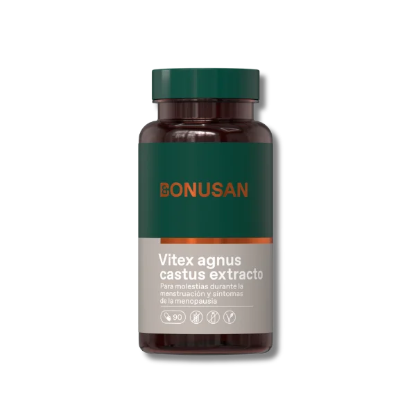 Vitex Agnus Castus Extracto - 90 cápsulas - Bonusan