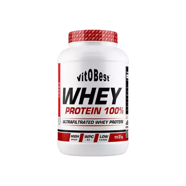 Whey Protein 100% sabor Fresa - Vitobest