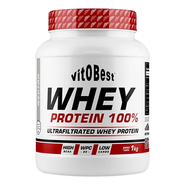 Whey Protein 100% sabor neutro - 1 kg - Vitobest