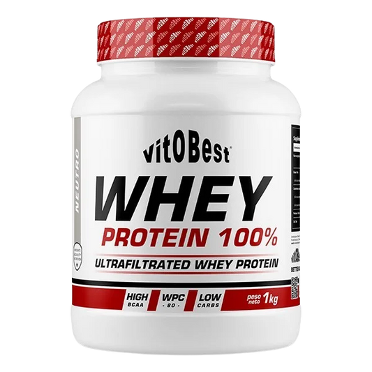 Whey Protein 100% sabor neutro - 1 kg - Vitobest