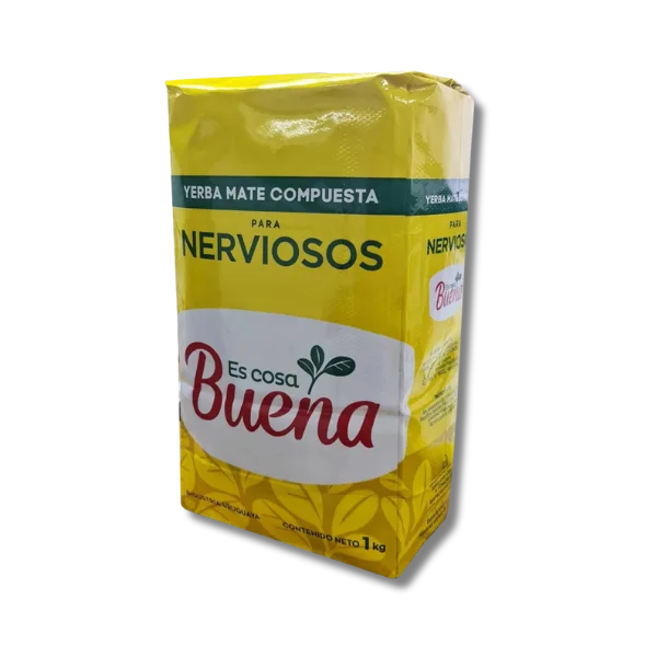 Yerba Mate Compuesta para Nerviosos - 1kg - Es Cosa Buena