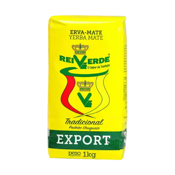 Yerba mate tradicional export - 1 kg - Rei Verde