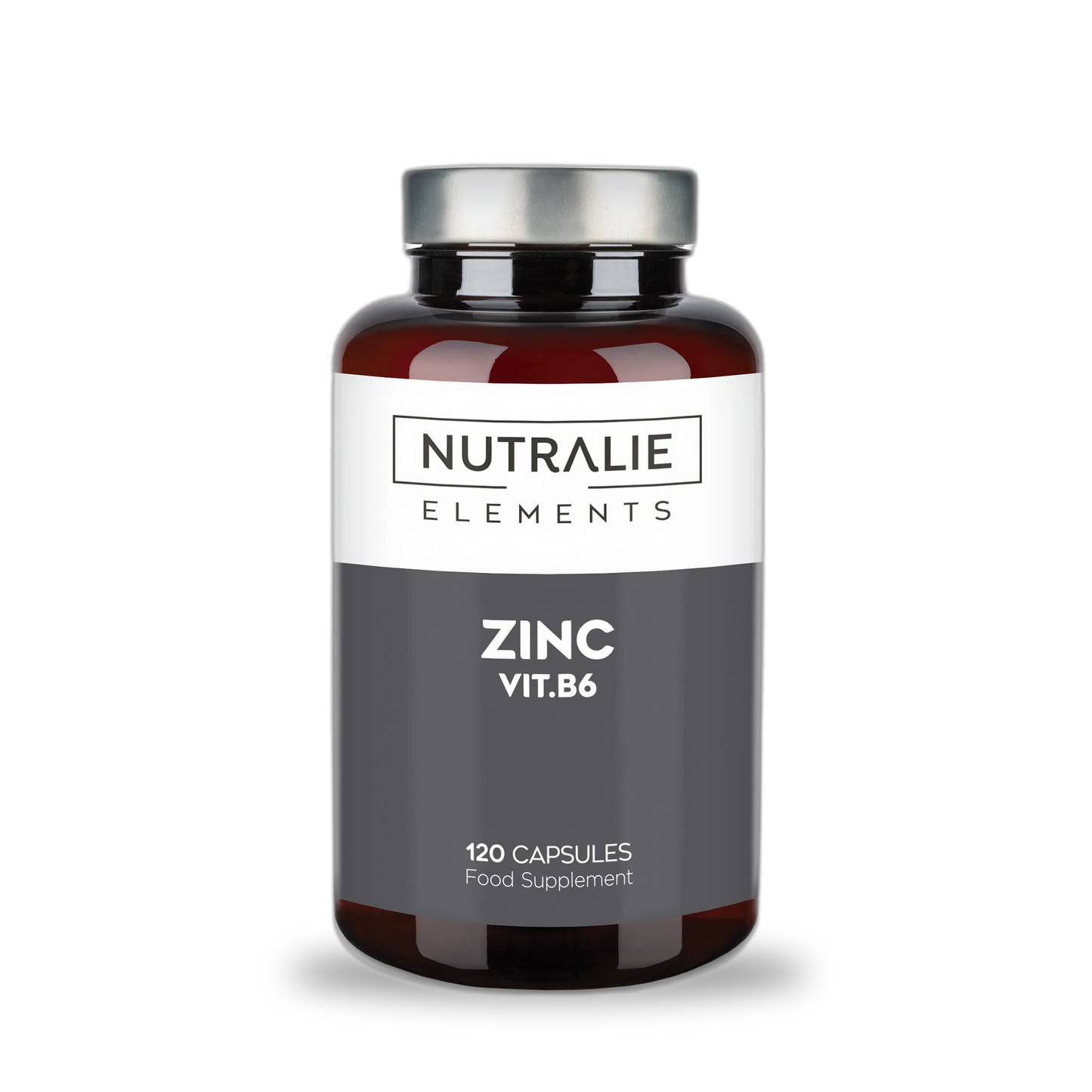 Zinc con vitamina B6 - 120 cápsulas - Nutralie