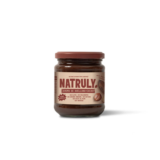 Crema de avellana y cacao - 285 gramos - Natruly