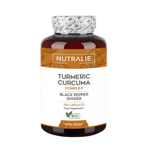 Cúrcuma Complex - 120 cápsulas - Nutralie