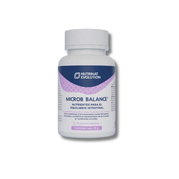 Microb Balance® - 60 cápsulas vegetales - Nutrinat Evolution