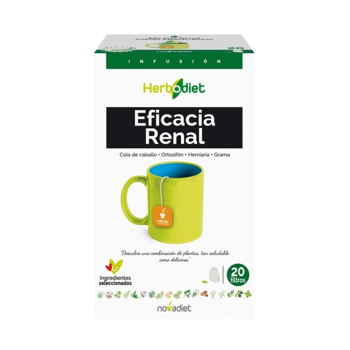 Herbodiet Eficacia renal - 20 bolsitas - Nova Diet
