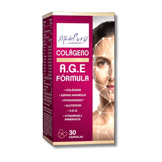 Estado Puro Colageno A.G.E - 30 cápsulas - Tongil