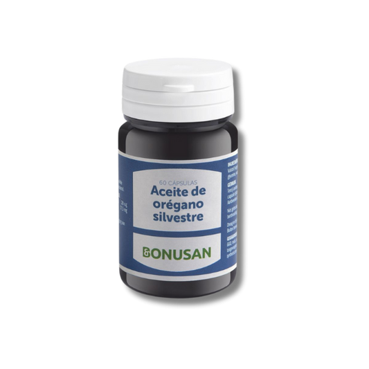 Aceite De Oregano Silvestre - 60 cápsulas - Bonusan