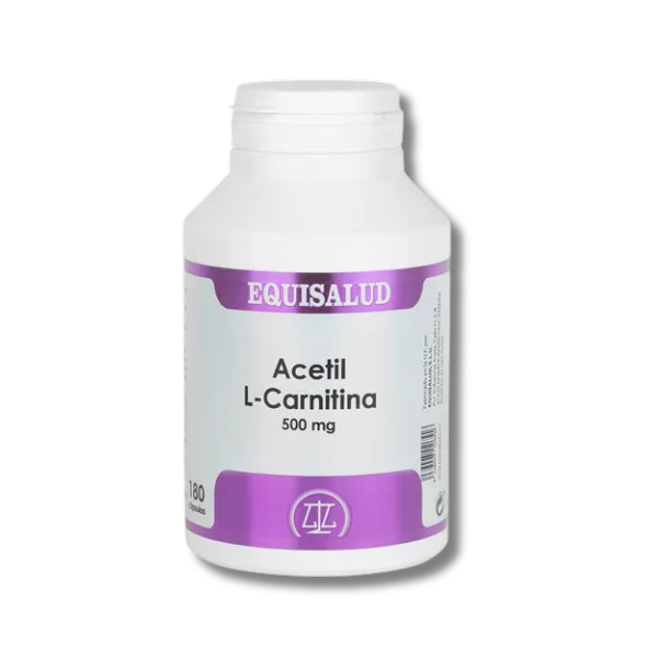 Acetil L-Carnitina (500 mg) - Equisalud Herbolario A Semente Acetil L-Carnitina (500 mg) - Equisalud Herbolario A Semente