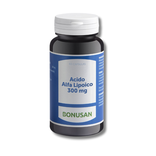 Acido Alfa Lipoico 300 mg - 60 cápsulas - Bonusan