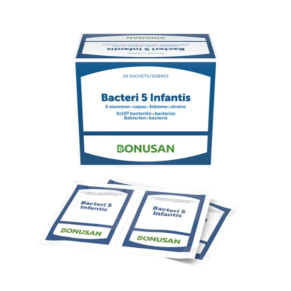 Bacteri 5 infantis - 28 sobres - Bonusan