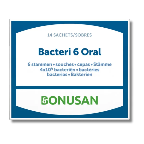 Bacteri 6 Oral - 14 Sobres - Bonusan