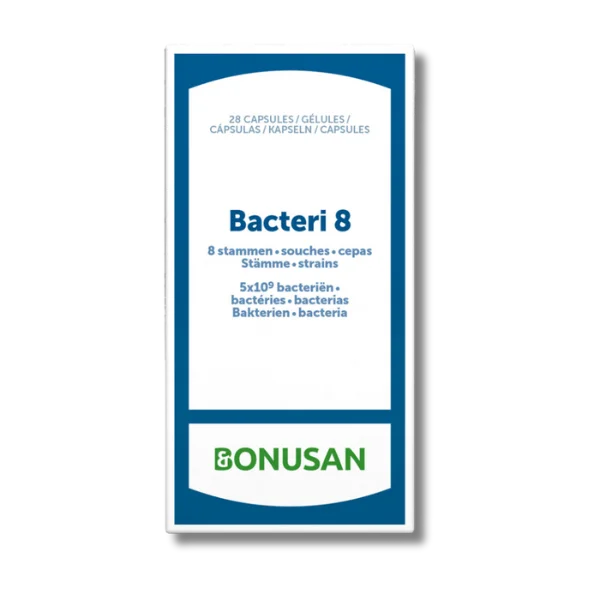 Bacteri 8 - 28 cápsulas - Bonusan