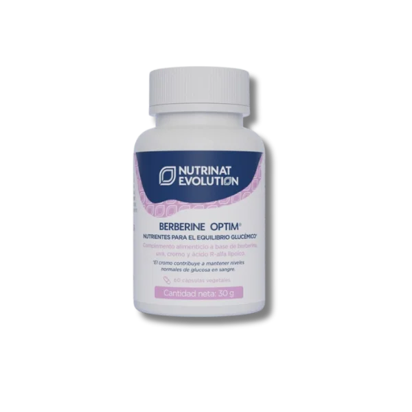 Berberine Optim - 60 cápsulas - Nutrinat Evolution