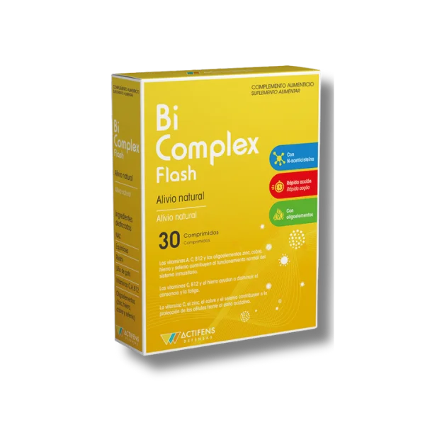 Bi Complex flash - 30 comprimidos - Herbora