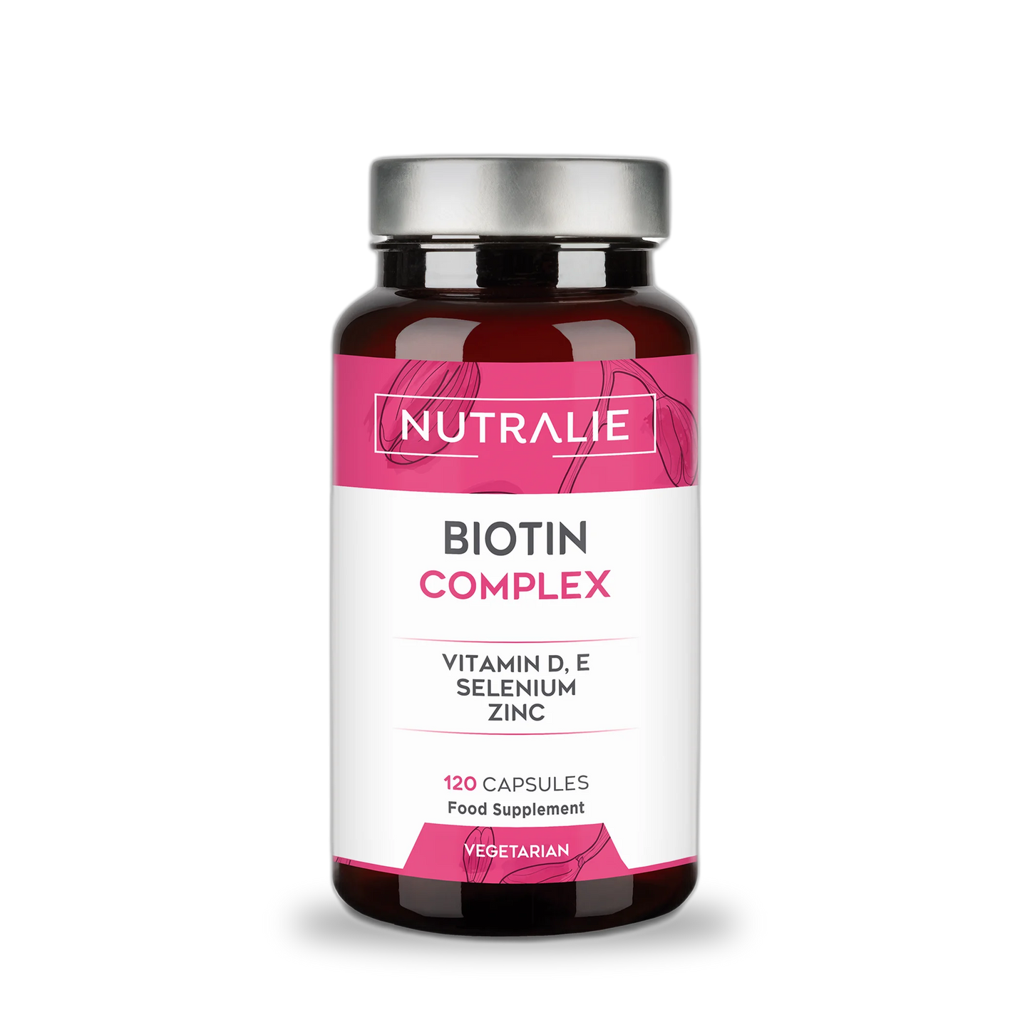 Biotina complex - 120 cápsulas - Nutralie