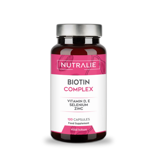 Biotina complex - 120 cápsulas - Nutralie
