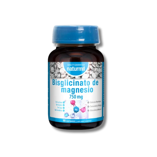 Bisglicinato de Magnesio 750 mg - 90 comprimidos - Natuirmil