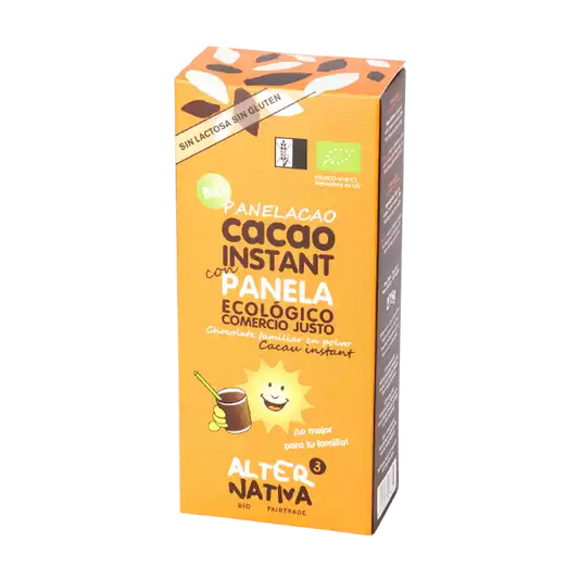 Cacao Instantáneo con Panela (Panelacao) BIO - 275 gramos - Alternativa 3