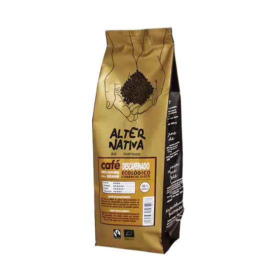 Café Descafeinado en grano BIO de comercio Justo - 500 gramos - Alternativa 3